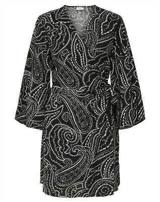 Pepper 7/8 Wrap Kjole